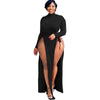 Dresses for Women Fall Clothes 5xl Bodycon Plus Size Sexy Dress Long Sleeve Elegant Party Birthday Dress Wholesale Dropshipping Plus Size - Voluptuous Inc 