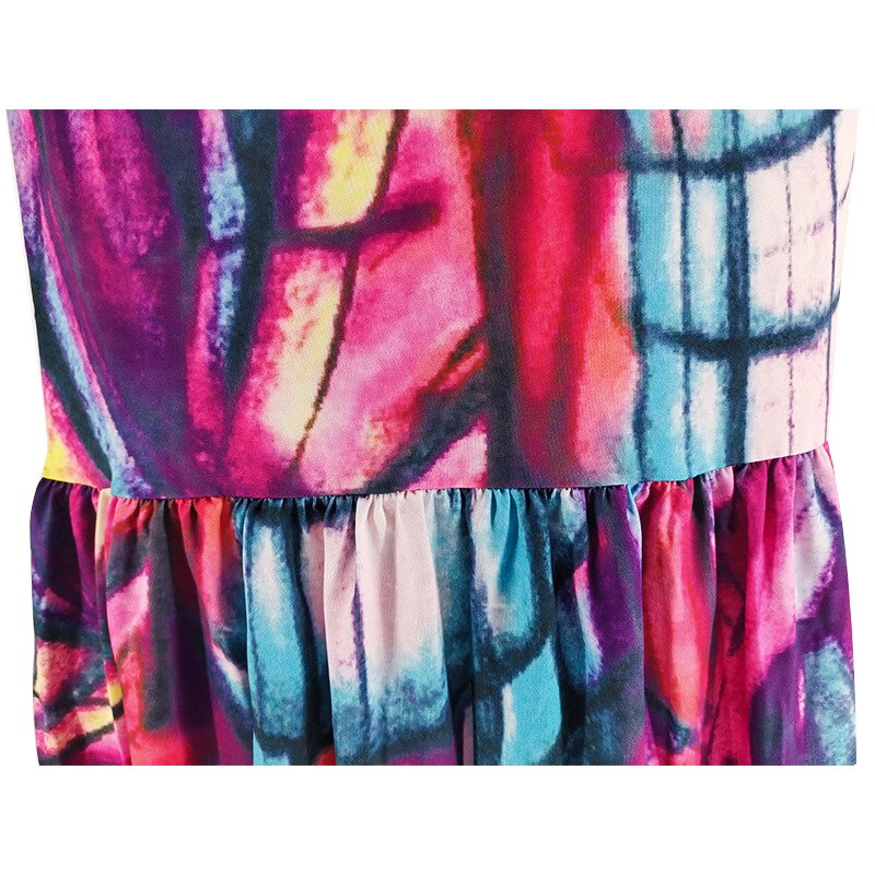 Colourful Stripe Off Shoulder Maxi Skirt Set - Voluptuous Inc 